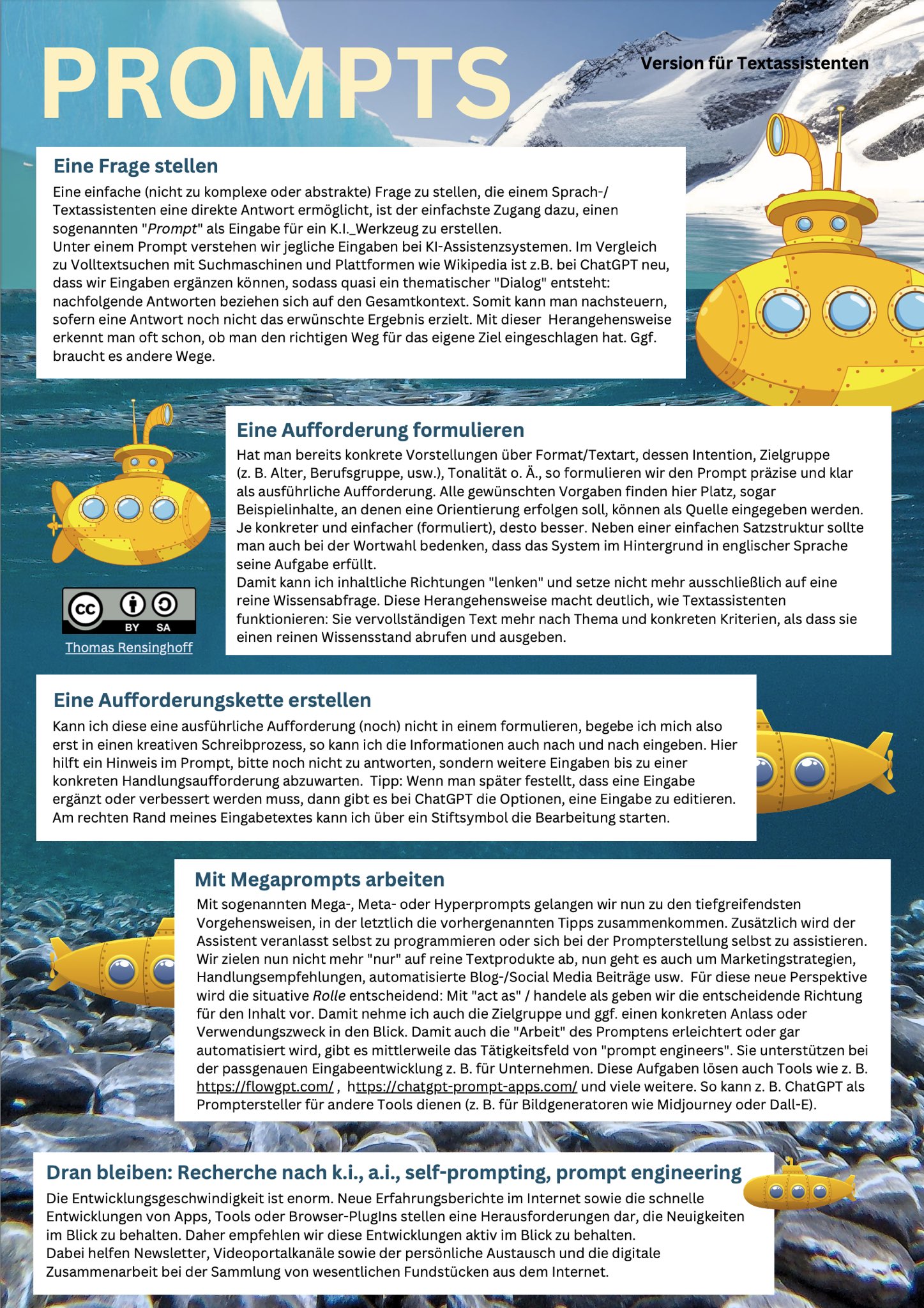Prompts schreiben