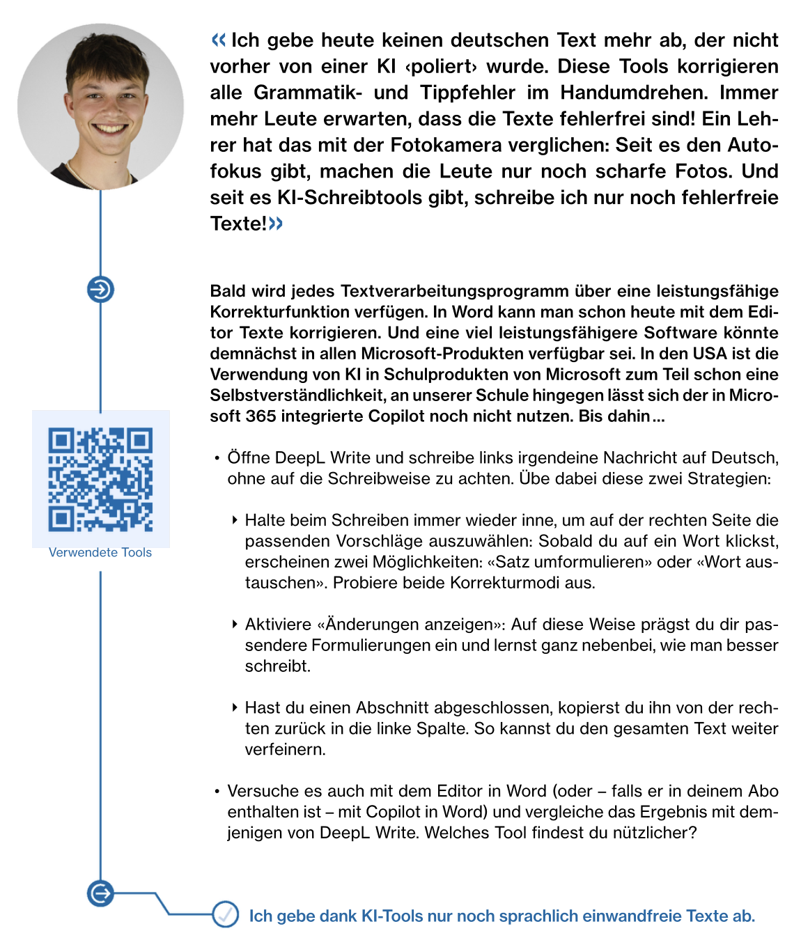 KI korrigiert und poliert nach