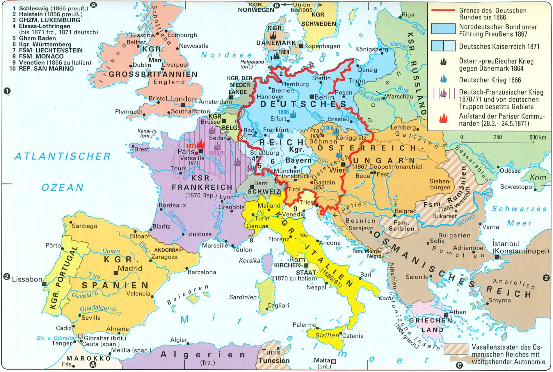 19. Jahrhundert: Die Idee des Nationalstaates setzt sich durch